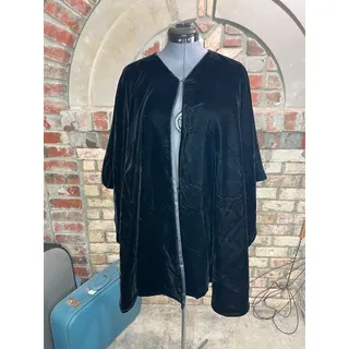 Photo of Cape velvet black wrap 