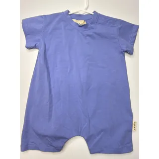 Photo of Earthe Baby Periwinkle Short Sleeve Romper One Piece Minimalist Boutique