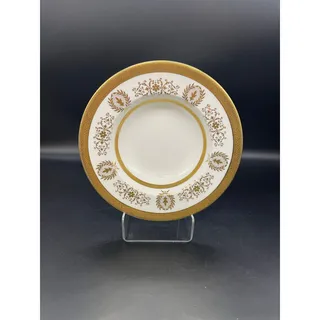 Photo of Coalport Lady Anne Fruit Bowls with Gold Encrusted Bands & Scrolls Bone China