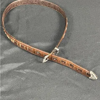 Photo of Men's genuine leather belt size 34-35