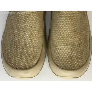 Photo of Khaki Canvas Size Men's 17 Unisex Espadrille Mule Slip On Comfort Shoe