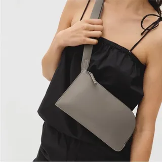 Photo of Everlane the Italian Leather Sling Bag in Clay Gray - Made in Italy