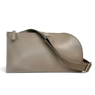 Photo of Everlane the Italian Leather Sling Bag in Clay Gray - Made in Italy