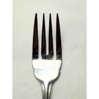 Photo of Pfaltzgraff Tea Rose Stainless Steel Dinner Fork Floral Replacement Flatware