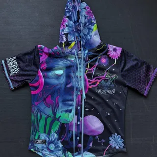 Photo of LSDREAM The Radical Audio Visual Experience Tour Hooded Button Jersey