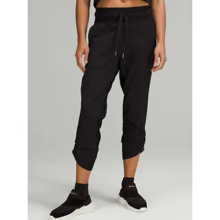 Photo of Lululemon Dance Studio Mid Rise Crop Pants Size 4 Black Athleisure Workout Gym