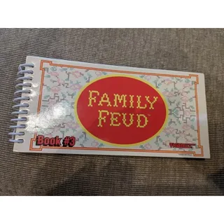 Photo of 1997 VTG Tiger Electronics Family Feud HandGame w/ 2 Cartridges & Survey Book