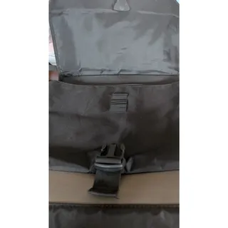 Photo of Targus Expandable Laptop Messenger Bag Black Gray Computer Shoulder Case
