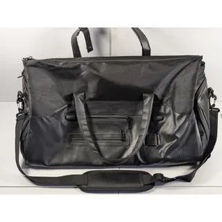 Photo of Swiss Design Hanging Garment Bag Convertible Duffel Suit Travel Bag Black 24"
