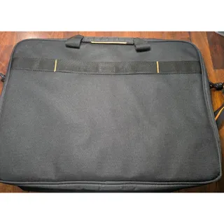 Photo of Solo Laptop Briefcase Black Orange Messenger Bag Travel Work Case