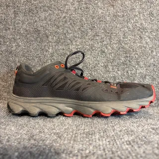 Photo of La Sportiva Men 11.5 Wildcat Helios Trail Running Shoe Black Red Hiking Sneakers