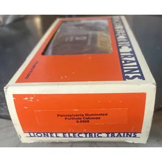 Photo of Lionel 6-6908 Pennsylvania Illuminated Porthole caboose NIB