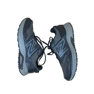 Photo of New Balance 410v6 Trail Shoes Men’s 10 4E Extra Wide Gray Blue Black MT410LB6