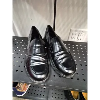 Photo of Prada 4D3446 Toblach Black Leather Loafers Italy Size 10