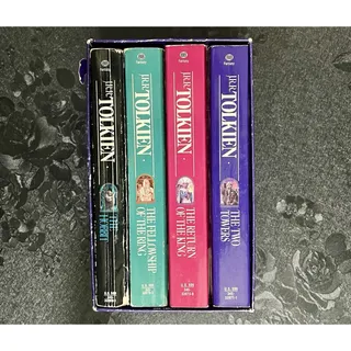 Photo of The Hobbit and The Complete Lord Of The Rings 1982 Box Set JRR Tolkien