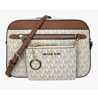 Photo of Michael Kors Jet Set Large Logo Crossbody & Card Holder NWT