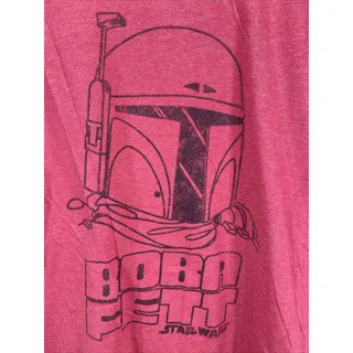 Photo of Star Wars Boba Fett Old Navy Collectability's Totally Classic Red T-Shirt XL