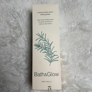 Photo of Bath & Glow Premium Multi-Action Peeling Water 9.46 oz Face Body Exfoliator New