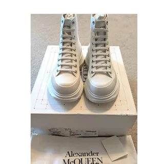 Photo of Alexander McQueen Tread Slick High-Top Boots