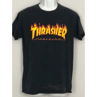 Photo of Thrasher Magazine T-Shirt Unisex M Black Vintage Streetwear Skateboard Graphic