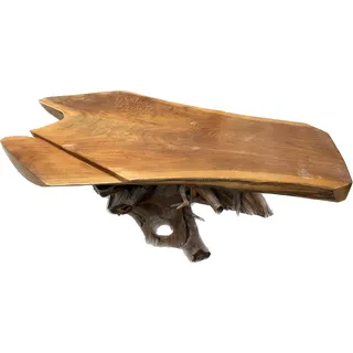 Photo of Vintage Drift Wood Coffee Table, Live Edge, Bench Walnut