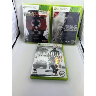 Photo of FPS Microsoft Xbox 360 Games Shooter Games Battefield Homefront Medal Of Honor