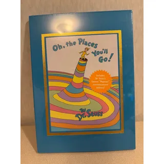 Photo of Dr. Seuss Oh the Places You'll Go Hardcover Deluxe Edition Popover Commencement