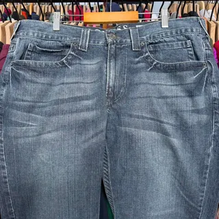Photo of Vintage Y2K Guess Baggy Denim Jeans With Cool Designs and Perfect Fade