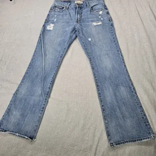Photo of Aeropostle Driggs 29/30 Slim Bootcut Cotton Distressed EUC Staple Basic Jeans
