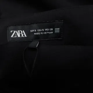 Photo of ZARA High Waisted Sailor Skort Gold Button Mini S 4 6 NWT