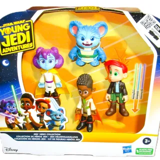 Photo of Star Wars Young Jedi Adventures Hero Collection 4 Figure Set Nubs, Kai & Lys