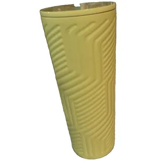 Photo of Starbucks 2024 Angular Neon Yellow Stainless Steel Soft Touch Tumbler (B2-CL)