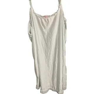 Photo of Comfort Choice White slip dress 5X adjustable straps 48” long