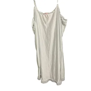 Photo of Comfort Choice White slip dress 5X adjustable straps 48” long