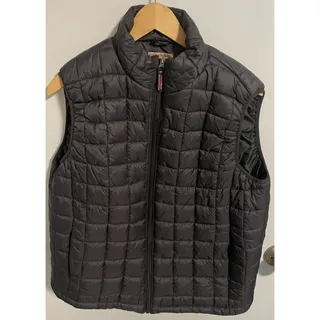 Photo of Cold Storage For Her Foul Weather Gear Vest Women's Large Black Puffer Quilted