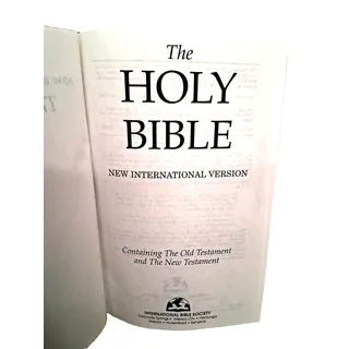 Photo of Holy Bible New International Version 1978 Red Hardcover