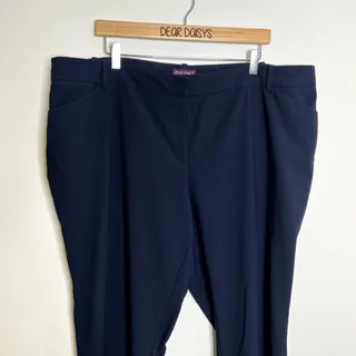 Photo of Roz & Ali Navy Blue Dress Pants