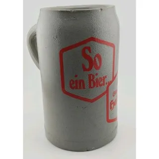 Photo of Vintage Stuttgarter Hofbrau 1L Beer Stein Masskrug Germany Salt Glazed