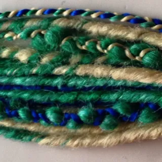 Photo of 15 SE Single Ended Blue & Green Dreads Dreadlocks Hair Extensions