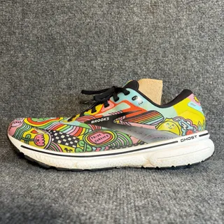 Photo of Brooks Ghost 15 Pride Multicolor Wednesday Holmes Run Proud Sneakers Mens 14