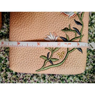 Photo of NWOT Forever Jiangbao Pink Faux Leather Flower Pink Phone Crossbody