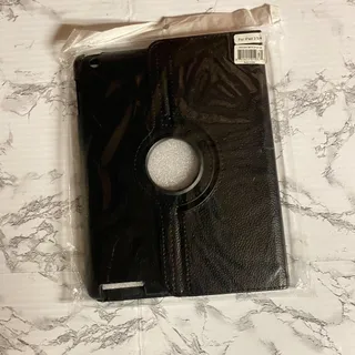Photo of New Ipad 2 3 4 360 Black Faux Leather Tablet Case