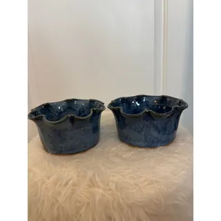 Photo of Set of TWO Oquinn Pottery apple baking dish