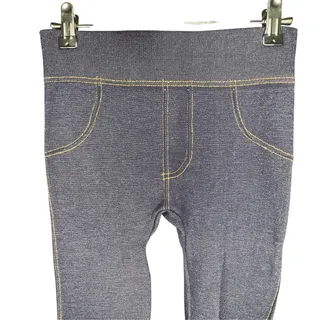 Photo of Connection 18 (S/M) Warm Comfort Seamless Fleece Lined Mid Rise "Jean" Leggings