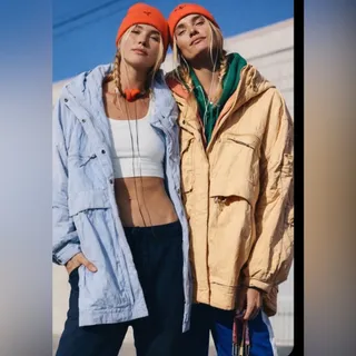 Photo of Free People Movement Billie Boxy Lightweight Insulated Jacket. NWT M/L.🧡or🩵