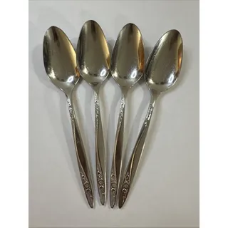 Photo of Set Of 4 Tablespoons - Baroness - International WM Rogers Stainless