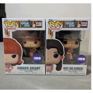 Photo of Funko Pop Gilligan's Island Ginger & Mary Ann Lot of 2 WB 100 NIB Unopened