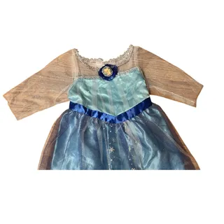 Photo of Disney Frozen Elsa Gown Costume- Snowflake Princess Size:4-6