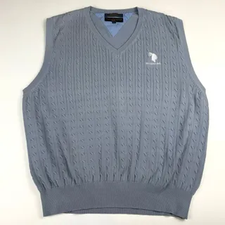 Photo of Tommy Hilfiger Golf sweater vest mens L late 90s Y2K Wollaston GC