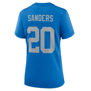 Photo of Copied - Women's Detroit Lions Barry Sanders Nike Blue Alternate Game Jersey